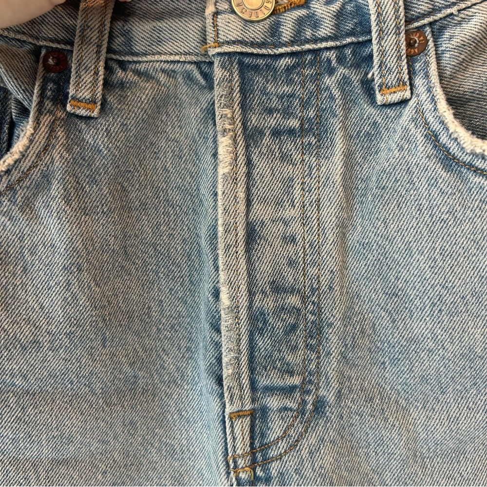 Agolde Ira Mid Rise Loose Shorts Size 25 - Picture 5 of 15
